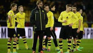 Borussia Dortmund liegt nach der Hinrunde nur auf einem enttäuschenden vierten Platz