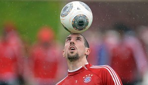 Franck Ribery erzielte bereits sechs Tore und neun Vorlagen in dieser Saison