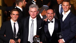 Drei Spieler und der Welttrainer: Für Franck Ribery zu wenig Bayern-Personal in der Weltelf