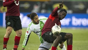 Mame Diouf war gegen den VfL Wolfsburg Schlüsselfigur der Hannoveraner