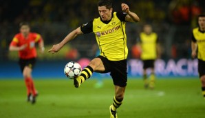 Strecken für Platz 2: Dortmunds Robert Lewandowski will heute in Hannover treffen