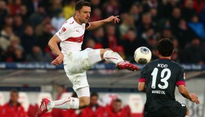 Christian Gentner brachte es in der laufenden Saison auf 17 Einsätze beim VfB Stuttgart