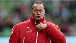 Unter Druck: Huub Stevens und der VfB müssen gegen den HSV unbedingt punkten