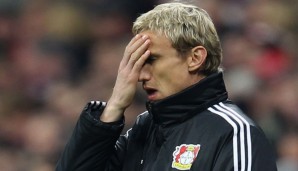 Sami Hyypiä wartet mit Bayer Leverkusen seit neun Spielen auf einen Sieg