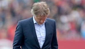 Gertjan Verbeek schaffte es nicht, den FC Nürnberg aus der Abstiegszone zu retten