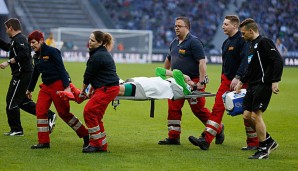 Die Verletzung zog sich Casteels am vergangenen Wochenende gegen Hertha zu