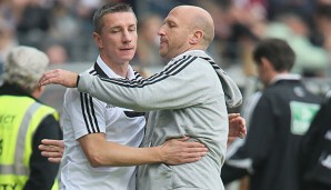 Marek Mintal und Roger Prinzen sollen den 1. FC Nürnberg vor dem Abstieg bewahren