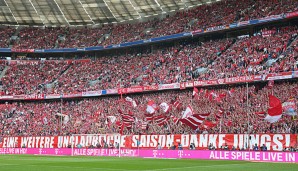 Die Allianz Arena in der kompletten Saison ausverkauft