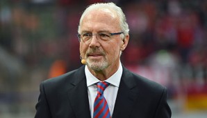 Franz Beckenbauer repräsentiert die Marke FC Bayern