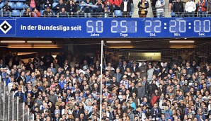 Die Uhr des Hamburger SV hörte nach dem Relegationsspiel kurzzeitig auf zu ticken
