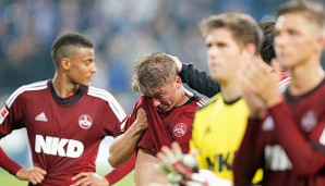 Mike Frantz musste mit dem 1. FC Nürnberg den achten Bundesliga-Abstieg hinnehmen