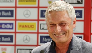 Armin Veh will mit dem VfB Stuttgart an frühere Zeiten anknüpfen