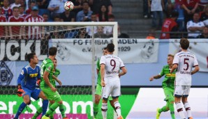 Lewandowski erzielte das erste Tor sehenswert per Lupfer