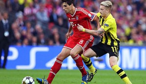 Reus (r.) wird weiter als Gegner des FC Bayern auflaufen
