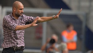 Pep Guardiola geht in seine zweite Saison als Bayern-Trainer