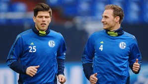 Klaas-Jan Huntelaar und Benedikt Höwedes wollen mit Schalke wie bei der WM für Furore sorgen