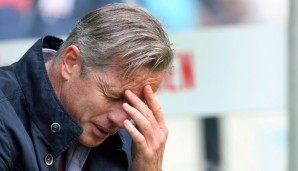 Jens Keller steht bereits nach dem ersten Spieltag erneut in der Kritik