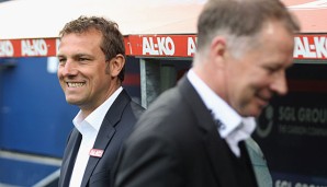 Markus Weinzierl und Stefan Reuter stehen vor einer schwierigen Saison mit dem FC Augsburg