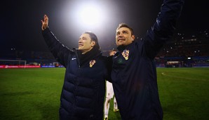 Gemeinsam erfolgreich: Niko und Robert Kovac wollen mit Kroatien zur EM 2016.