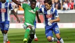 Cedric Makiadi (M.) fehlt Bremen bei Bayer 04