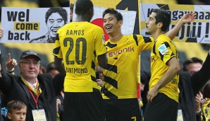 Shinji Kagawa ist wieder zurück bei Borussia Dortmund