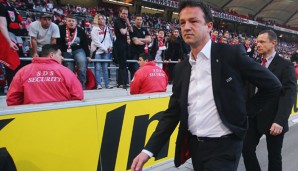 Fredi Bobic war im Sommer 2010 als Sportdirektor zum VfB Stuttgart zurückgekehrt