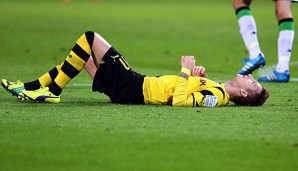 Marco Reus hatte im Spiel gegen Paderborn einen Außenbandriss im rechten Sprunggelenk erlitten
