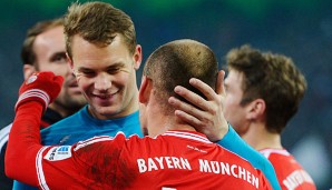 Arjen Robben und Manuel Neuer feierten zusammen große Erfolge