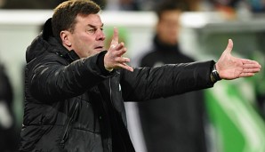 Dieter Hecking sah seinen VfL gegen Paderborn klar benachteiligt
