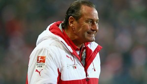 Huub Stevens scheint noch nicht richtig angekommen beim VfB Stuttgart