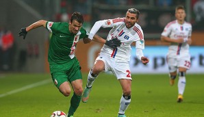 Valon Behrami (r.) wechselte vor der Saison von Neapel zum Hamburger SV