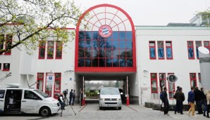 Das Trainingsgelände des FC Bayern München an der Säbener Straße