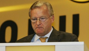 Gerd Niebaum musste 2004 von seinem Amt beim BVB zurücktreten