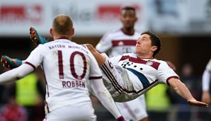 Robert Lewandowski fühlt sich bei den Bayern rundum wohl