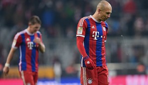 Arjen Robben (r.) und der FC Bayern wollen raus aus der Mini-Krise