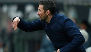 Joe Zinnbauer war von der U-23 des HSV zum Cheftrainer der Profis befördert worden