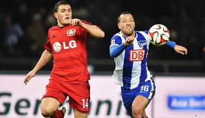 Julian Schieber wechselte letztes Jahr von Dortmund zur Hertha