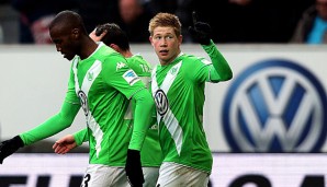 Kevin de Bruyne erzielte neuen Treffer für Wolfsburg in dieser Saison