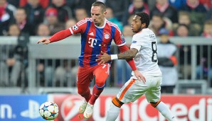 Franck Ribery erlitt die Verletzung im Spiel gegen Schachtjor Donezk
