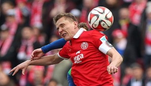 Niko Bungert wird den Mainzern gegen Leverkusen nicht helfen können