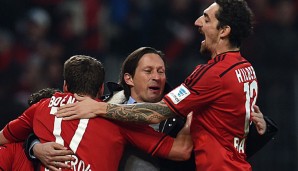 Roger Schmidt und seine Leverkusener wollen wieder das Derby gegehn Köln gewinnen