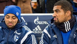 Rauswurf auf Schalke: Sidney Sam (l.) und Kevin-Prince Boateng