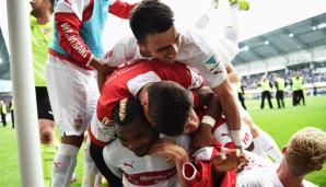 Der VfB Stuttgart rettete sich mit drei Siegen in Folge auf Platz 14