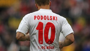 Eigentlich sollte die Zehn bis Podolskis Karriereende nicht mehr vergeben werden