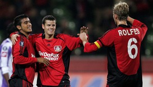 Vidal und Rolfes spielten einst zusammen für Leverkusen