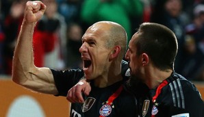 Robben und Ribery beackern seit 2009 die Flügel des FC Bayern
