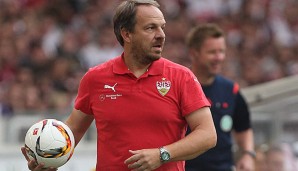 Der Einstand von Alexander Zorniger beim VfB verlief nicht nach Wunsch