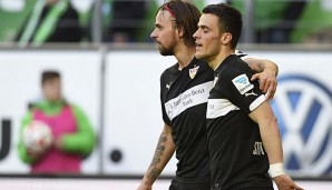 Martin Harnik und Filip Kostic werden wohl nicht mehr zusammen für den VfB Stuttgart auflaufen