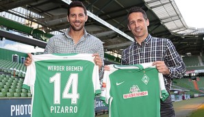Claudio Pizarro ist nach drei Jahren Unterbrechung wieder zurück in Bremen