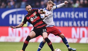 Aaron Hunt zog sich gegen Bayer Leverkusen einen Muskelfaserriss im rechten Oberschenkel zu